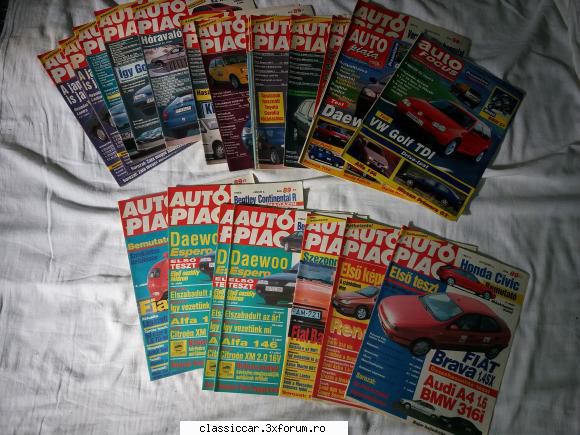 Reviste AutoPiac - Vand revistele din poze. Pret 50 lei Tel - Vanzari- cumparari carti si reviste auto