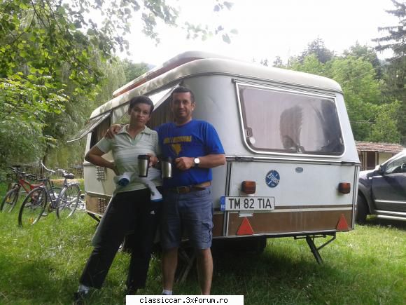Rulota mea Hymer Troll Eriba - o poza cu rulota. Ai dreptate, nu prea merge cu - Remorci, rulote, campere
