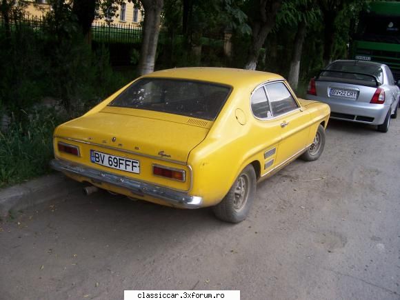 SFantu Gheorghe-SepsiSzentgyorgy - fostul meu Ford capri ...Pe strazile orasului - Am vazut prin Romania