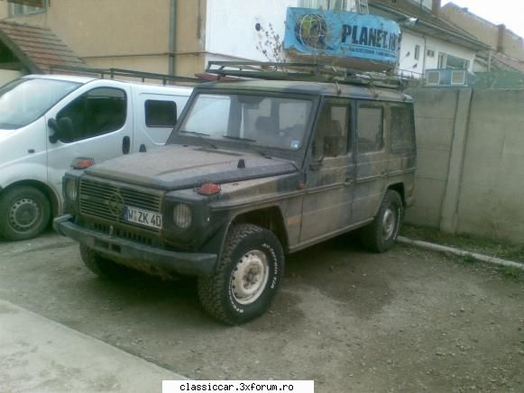 SFantu Gheorghe-SepsiSzentgyorgy - Mercedes G ..de provenienta militara - Am vazut prin Romania