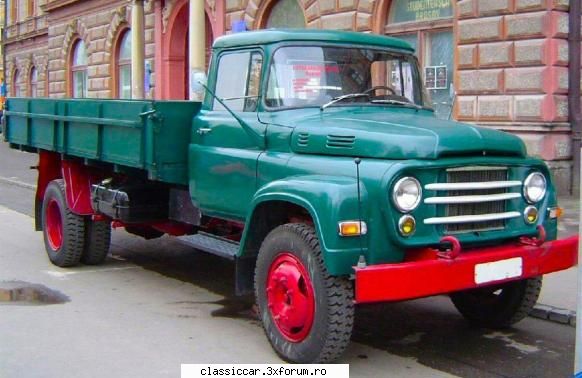 SR - Autocamioanele Steagul Rosu - Ulterior, sarcina utilă a fost - File de istorie