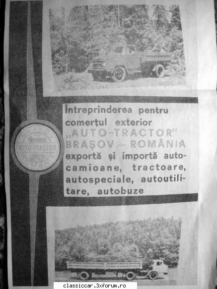 SR - Autocamioanele Steagul Rosu - O reclama, pe care l-am gasit intr-un ziar! - File de istorie