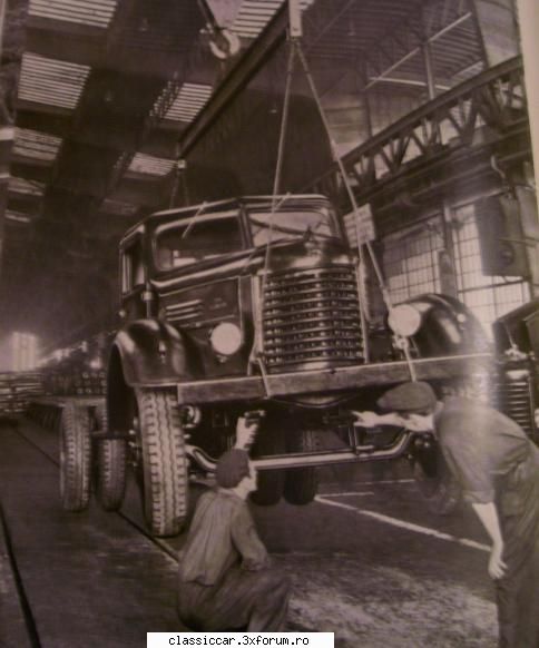 SR - Autocamioanele Steagul Rosu - Aspect din fabrica, 1958 - File de istorie