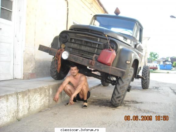 SR 132 CARPATI - THE BEAST - deasupra sta si dainuieste - Coltul camionagiului si tractoristului oldtimerist