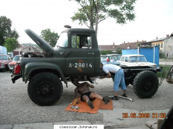 SR 132 CARPATI - THE BEAST - montare de sapament - Coltul camionagiului si tractoristului oldtimerist