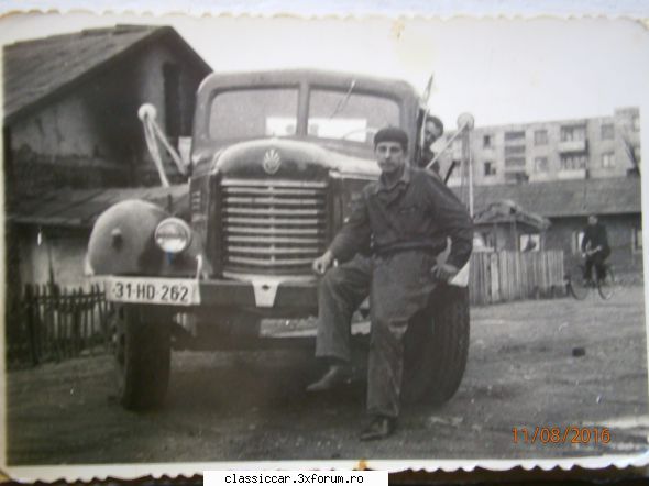 SR 132 CARPATI - THE BEAST - O poza mai clara cu tatal - Coltul camionagiului si tractoristului oldtimerist