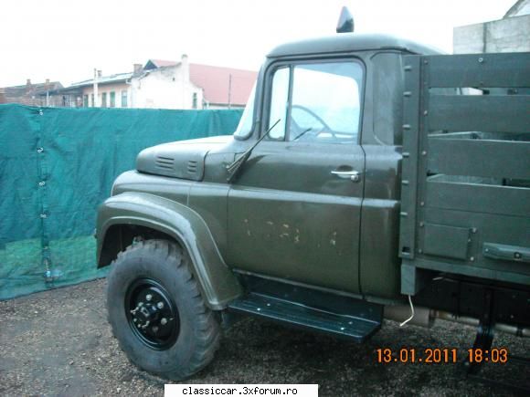 SR 132 CARPATI - THE BEAST - cabina are vopseaua original - Coltul camionagiului si tractoristului oldtimerist