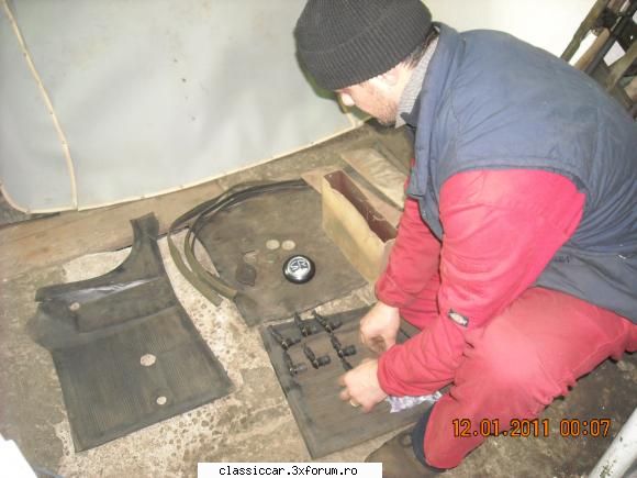 SR Carpati - pregatire inainte de trimis - Coltul camionagiului si tractoristului oldtimerist
