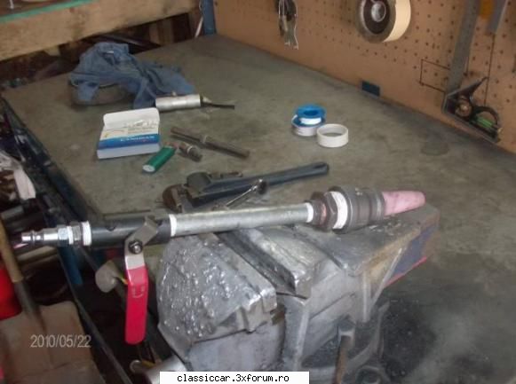 Sablare - Pun si poza asta aici cu un pistol de sablat - Coltul Tehnic