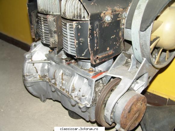 "Sablare chimica" - un motor de trabant,era tot negru,dupa prima - Lucrari de intretinere