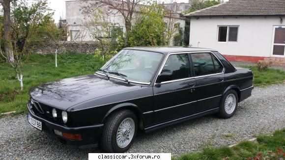 Salut! - Salut ,sunt George posesor al unui Bmw e28 ,535i - Prezentare forumisti