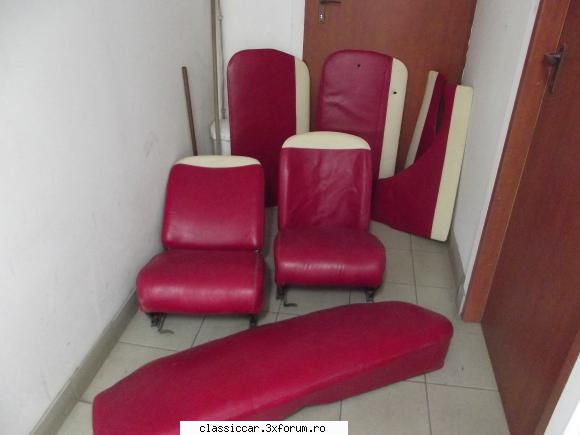 Scaune-interior complet FIAT 600 - Vind interior complet de FIAT 600 ,scaune - Vanzari  piese si accesorii