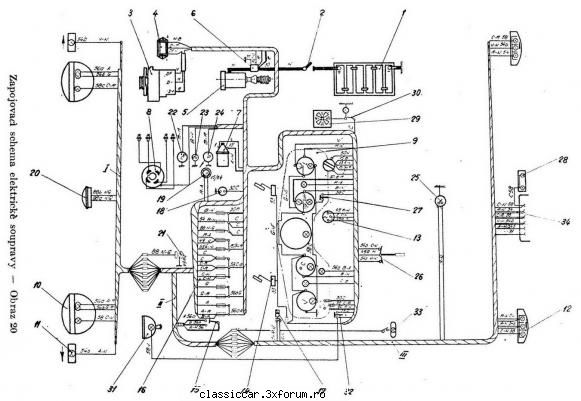 Scheme electrice pt M461 si Gaz 69 - Scheme electrice pt M461 si pt Gaz 69 - Coltul Tehnic