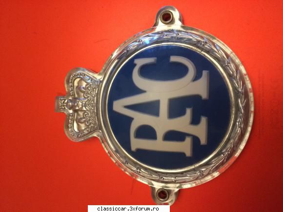 Schimb - Emblema ACR Englezesc cu cel Rom�nesc - Vanzari  piese si accesorii