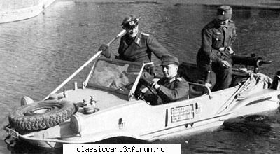 Schwimmwagen - Schwimmwagen VW TYP 166 a fost proiectat de - File de istorie