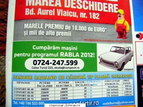 Se gata Rabla! - Iarasi a aparut o reclama draguta din ciclul - Rust In Peace