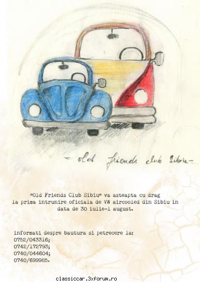 Sibiu Oldies Meeting 2010 - Old Friends Club Sibiu va invita la prima editie - Arhiva evenimente 2010