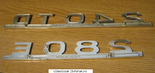 Sigle Mercedes Cobra & Bot de Cal - pif1982 - Vanzari  piese si accesorii