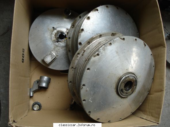 Simson 250 Sport- 1961 - tamburii si alte piese - Prezentare motociclete, motorete si biciclete de colectie
