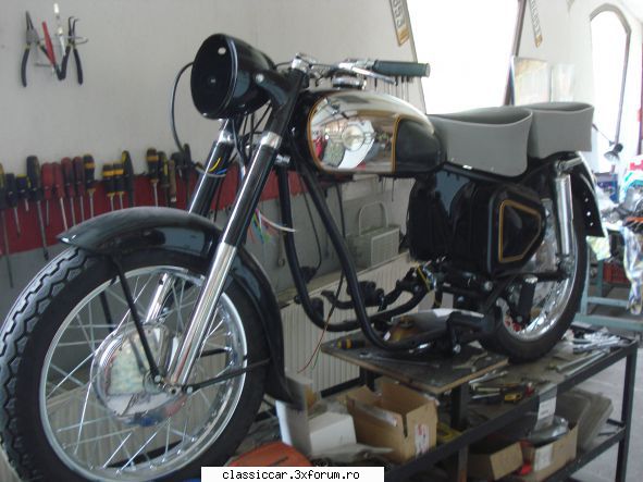 Simson 250 Sport- 1961 - Azi am terminat rezervoru - Prezentare motociclete, motorete si biciclete de colectie