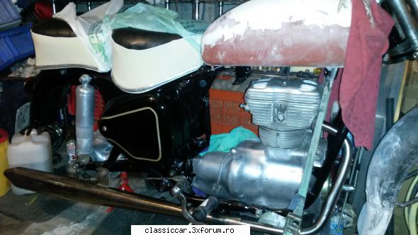 Simson 425 s 1958 - Esapamentul este de inox - Prezentare motociclete, motorete si biciclete de colectie