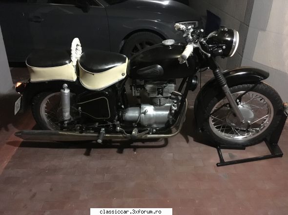 Simson 425 s 1958 - Intr-o pauza de scarpinat - Prezentare motociclete, motorete si biciclete de colectie