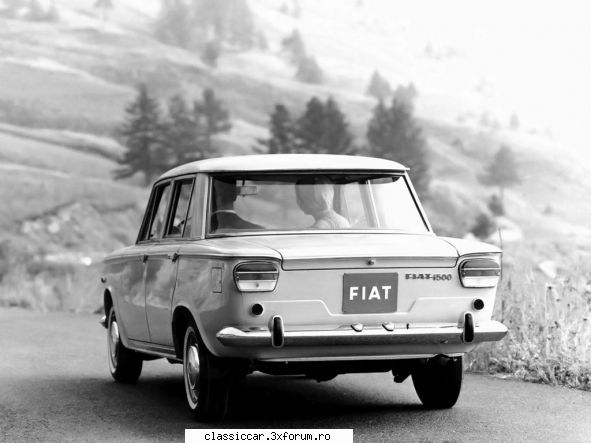 Sint interesat - Dar scrisul ala cu FIAT 1500 nu are legatura cu - Cumparari auto-moto clasice