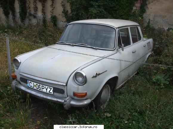Skoda 1000 MB - azi am vazut intr-o curte o skoda 1000 MB arat - Am vazut prin Cluj-Napoca