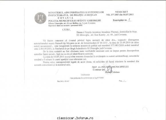 Spargere!! - Ce sa faci cu Politia?he, he , he..ei nu stiu - Discutii libere