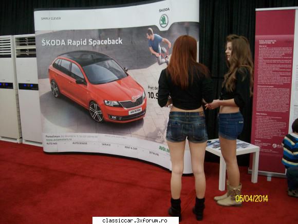 Standul RETROMOBIL la Salonul Auto-Moto (5-6 aprilie) - �Rapid spaceback�, asta - Arhiva evenimente 2014