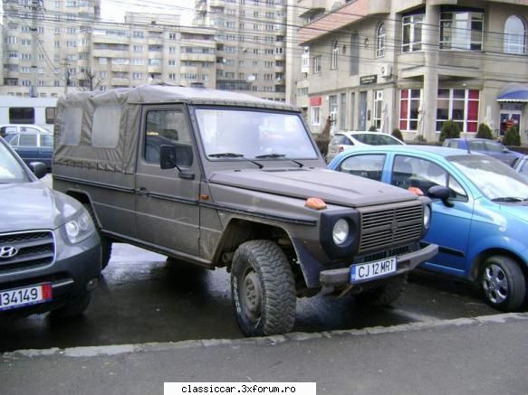 Steyr Puch G & Pinzgauer - Azi in Marasti, am vazut acest Steyr Puch G - Am vazut prin Cluj-Napoca