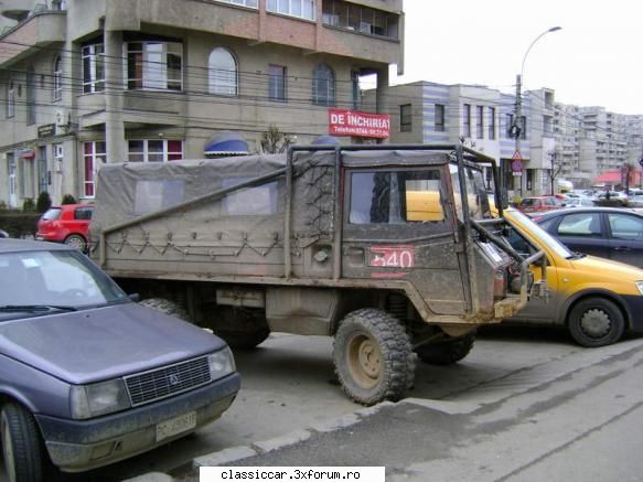 Steyr Puch G & Pinzgauer - Da, saptamana asta a scos Pinzgauerul la noroiala - Am vazut prin Cluj-Napoca