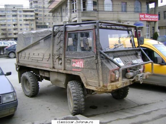 Steyr Puch G & Pinzgauer - Anul trecut inca nu avea roll-barul ala din - Am vazut prin Cluj-Napoca