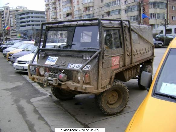 Steyr Puch G & Pinzgauer - Solida cusculie! - Am vazut prin Cluj-Napoca