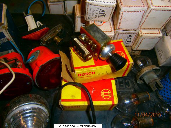 Stoc piese NOS de camion anii 70-80 - Intrerupatoare lumini cu reostat Bosch - Discutii libere