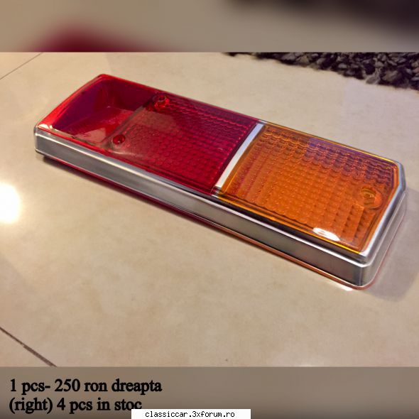 Stopuri crom dacia 1300 - cata50 - Vanzari  piese si accesorii