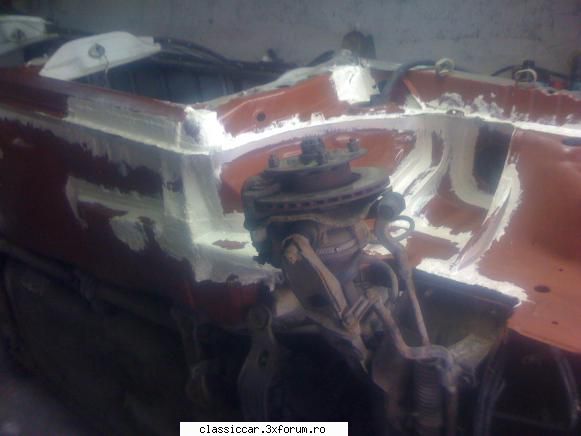 Subaru Leone GT Turbo - izolatii pe partea dreapta , 2 straturi de grund - Reconditionari si Restaurari