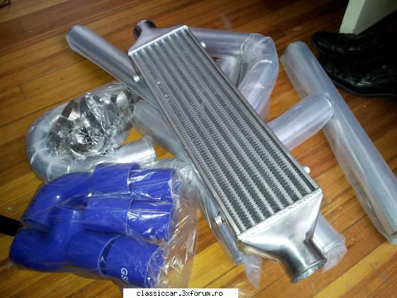 Subaru Leone GT Turbo - Intercooler FMIC, cu tubulatura si furtunuri - Reconditionari si Restaurari
