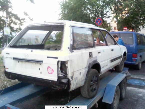Subaru Leone GT Turbo - a plecat pe ultimul drum, la noul proprietar, sc - Reconditionari si Restaurari