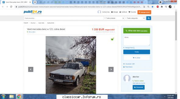 Sugestie cumpare Mercedes W123 - Aa si inca ceva pretul se pare ok ?? adica a fost - Sfaturi de cumparare