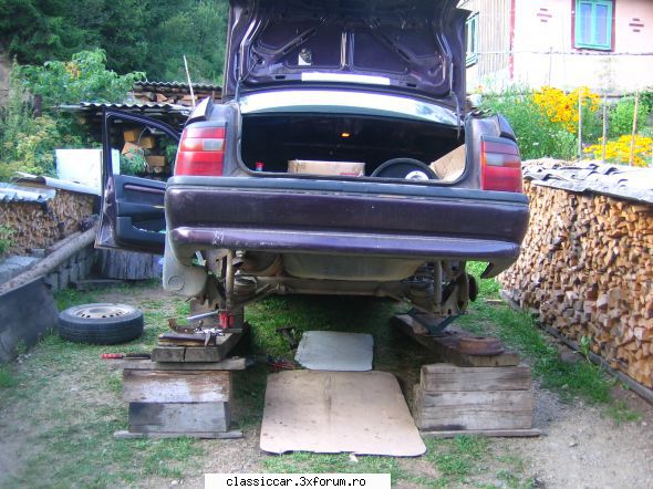 Suporti rasturnat auto - Eu din lipsa de 'personal', folosesc rampa din - Coltul Tehnic