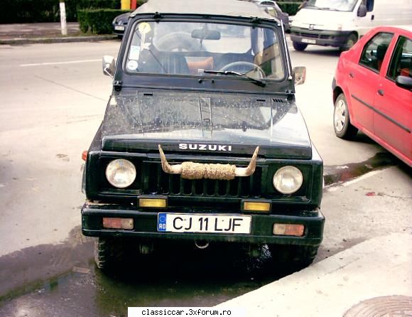 Suzuki cu coarne - V-ati baga in fata la asta? - Am vazut prin Cluj-Napoca