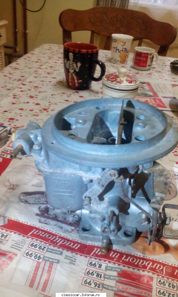 TV-51 C ,,Margareta" - continuare - O şans�: un nou carburator W207. Nou - Reconditionari si Restaurari