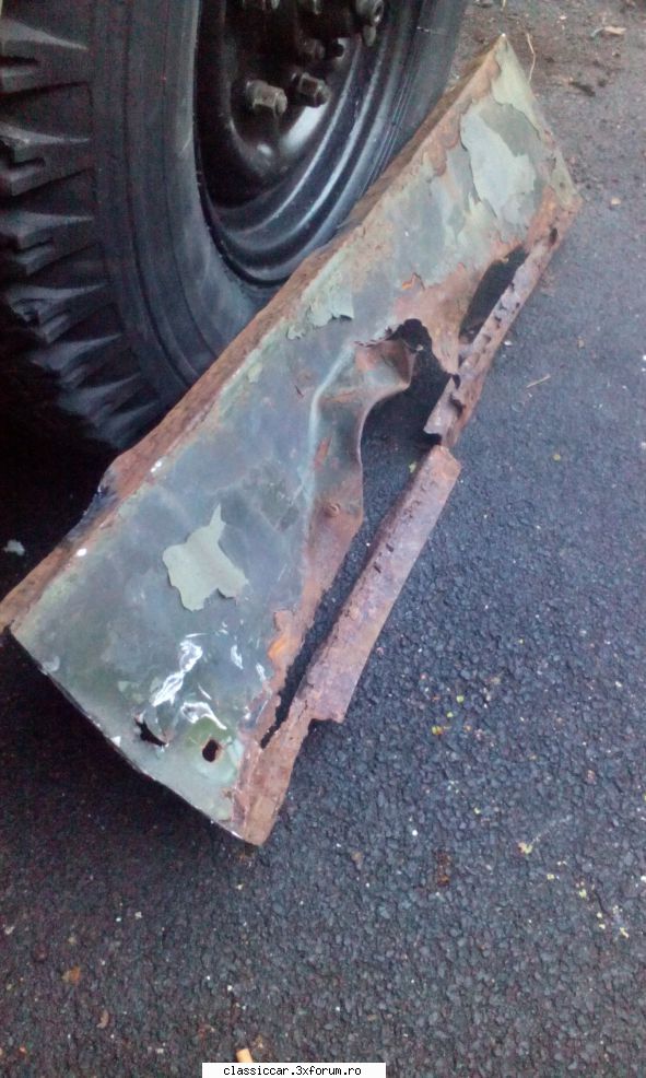 TV-51 L (autolaborator) - etape de reconditionare - panoul decupat...Doamne - Reconditionari si Restaurari