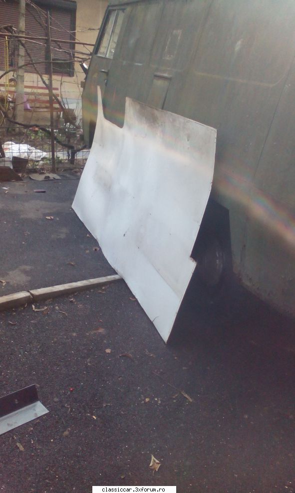 TV-51 L (autolaborator) - etape de reconditionare - Una bucată placaj sub - Reconditionari si Restaurari