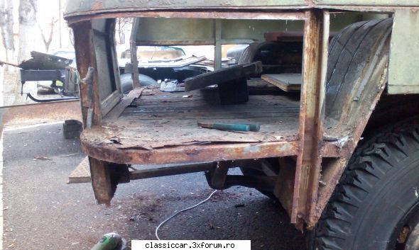 TV-51 L (autolaborator) - etape de reconditionare - Coltul dreapta-spate - o - Reconditionari si Restaurari