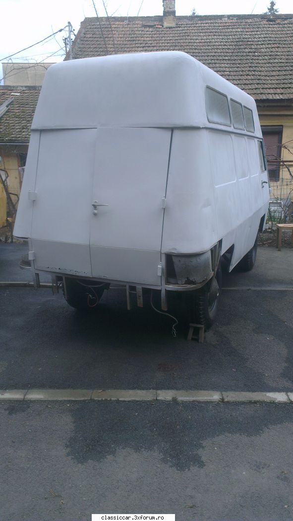 TV-51 L (autolaborator) - etape de reconditionare - S-a dus tencuiala duco - Reconditionari si Restaurari