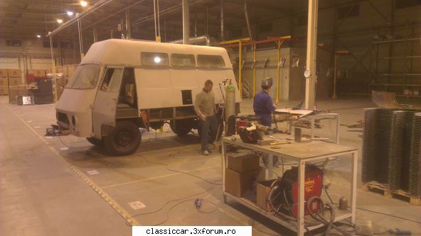 TV-51 L (autolaborator) - etape de reconditionare - Deja s-o lucrat de noaptea - Reconditionari si Restaurari