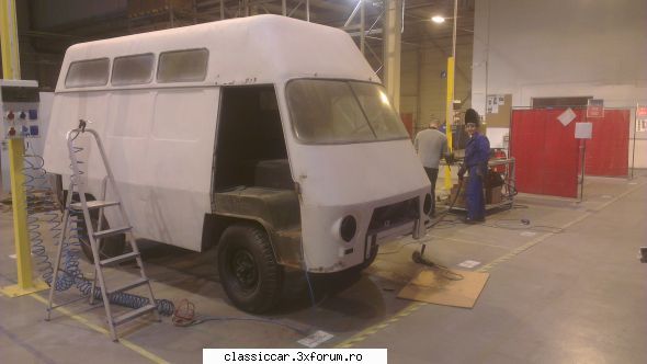 TV-51 L (autolaborator) - etape de reconditionare - USA dreapta a disparut. E - Reconditionari si Restaurari