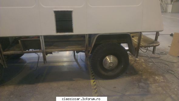 TV-51 L (autolaborator) - etape de reconditionare - Profile alfa prelungite - Reconditionari si Restaurari